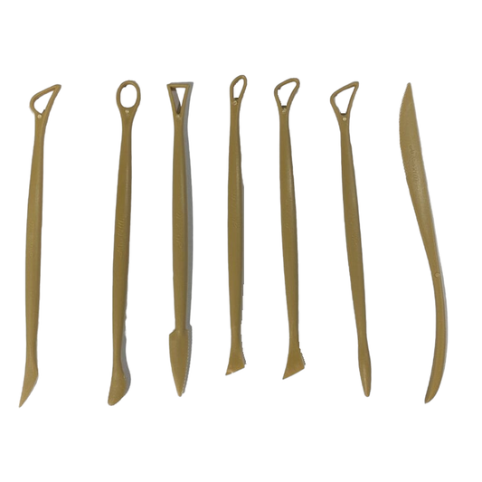 Set Alat Permodelan Plastik 7 Beige