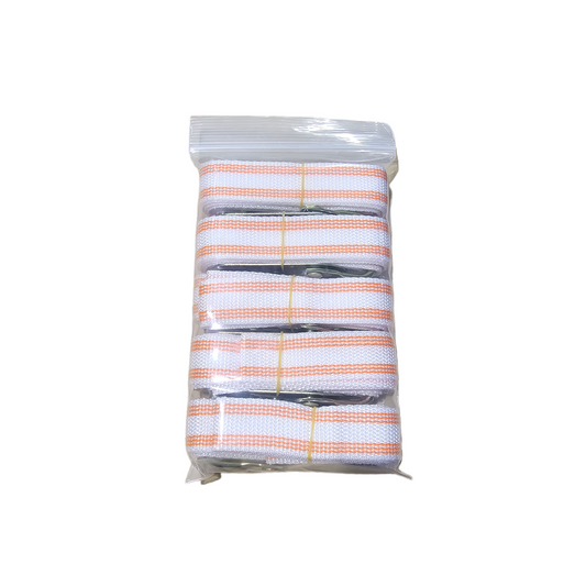 Tali Banding Acuan 1''x6' Oren 5pc