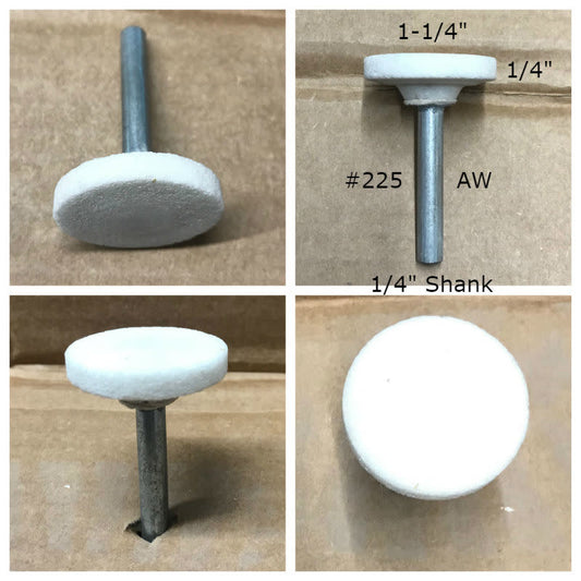 #225 Batu Lekap Aluminium Oksida AW #225 1-1/4x1/4 (1/4 batang)