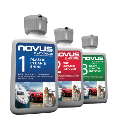Kit Penggilap Plastik NOVUS