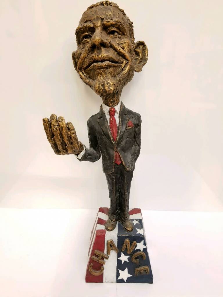 Arca Obama "Perubahan Ganti"