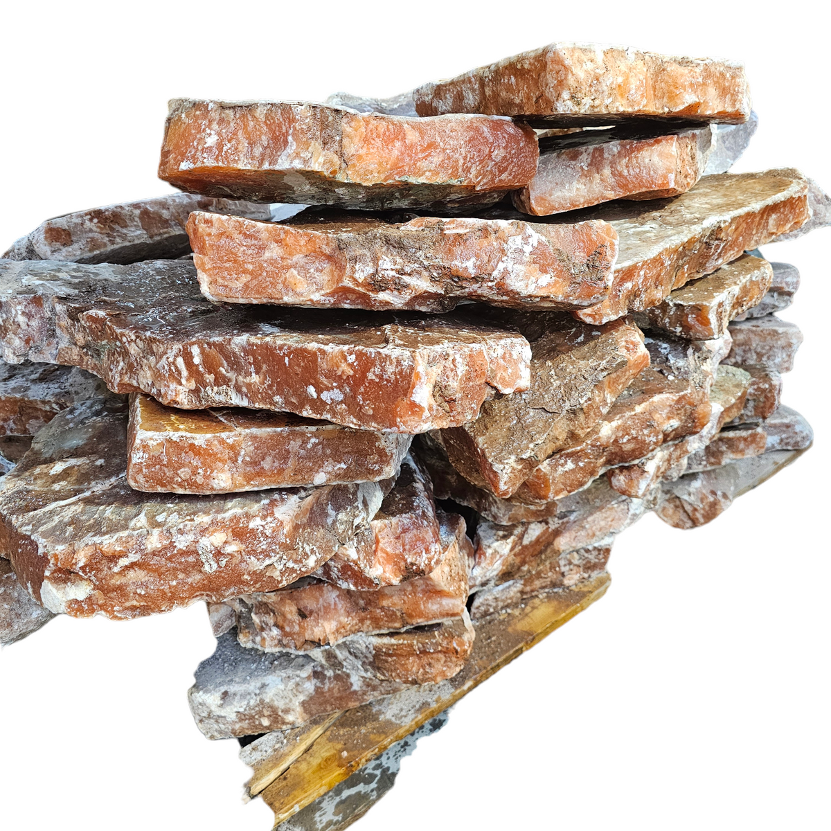 Alabaster Oren Merah Lutsinar Per Paun