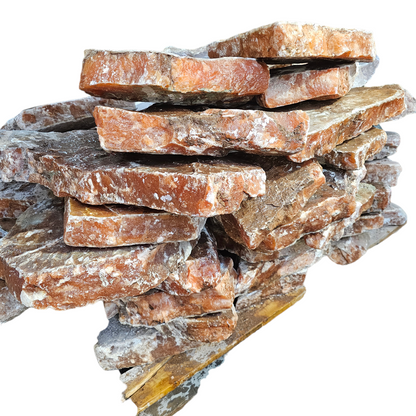Alabaster Oren Merah Lutsinar Per Paun