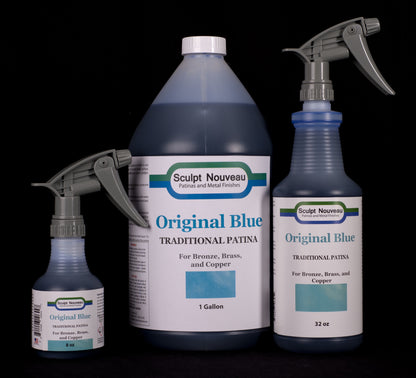 Traditional Original Blue Patina