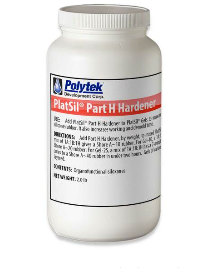 Endurecedor Platsil Parte H (2 libras) Gel 10 y 25