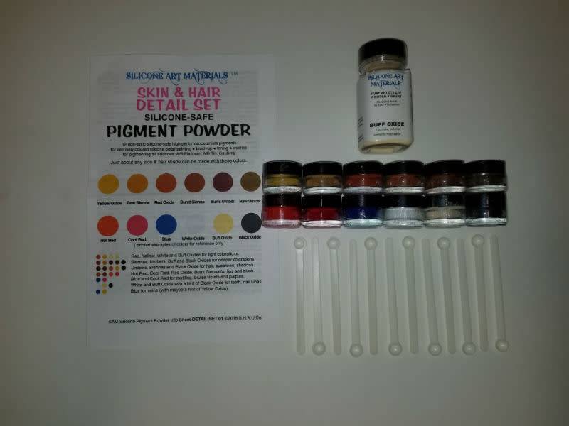SAM Skin and Hair Detail Pigment Powder Set