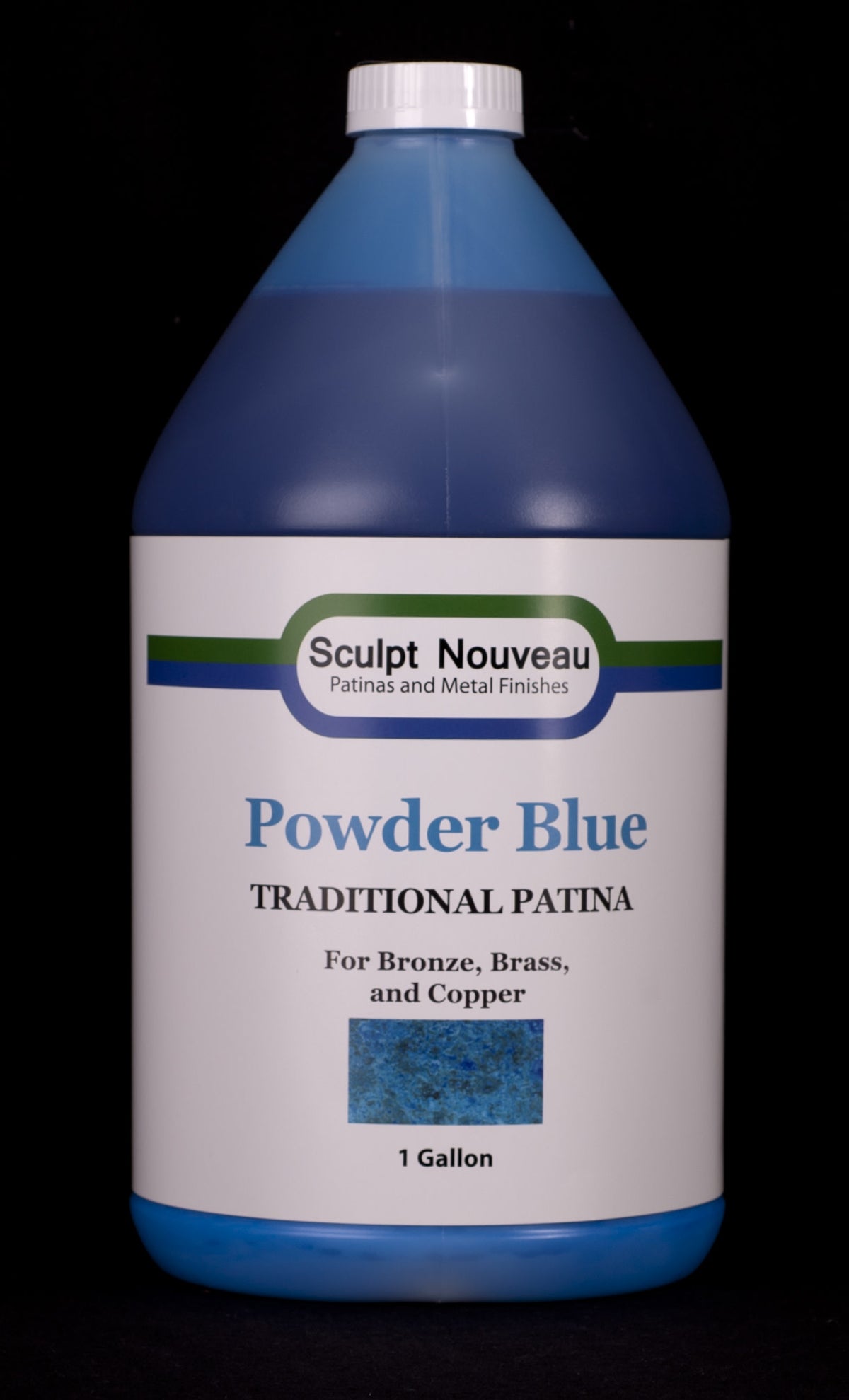 Patina Biru Serbuk Tradisional