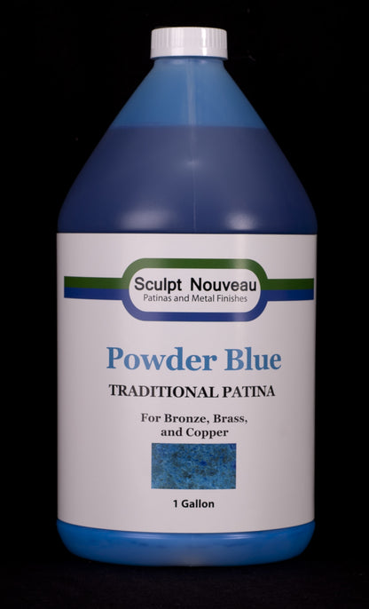 Patina Biru Serbuk Tradisional