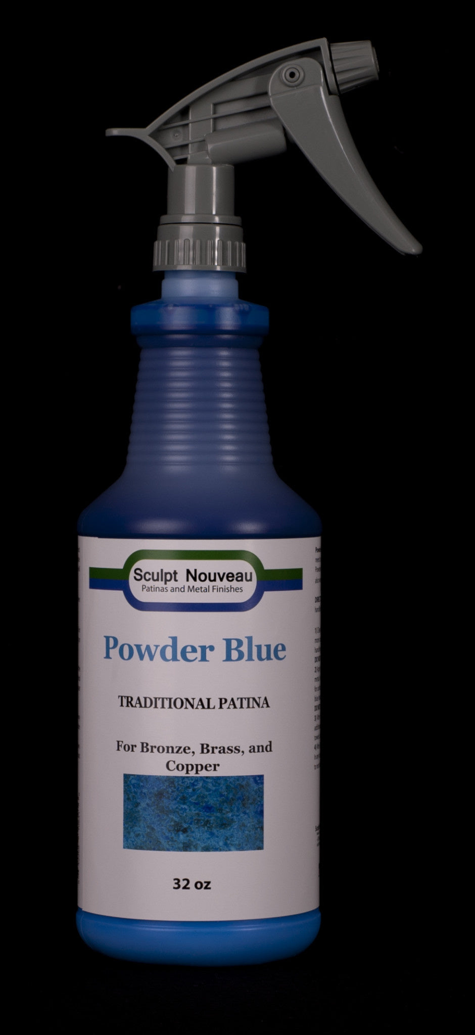 Patina Biru Serbuk Tradisional