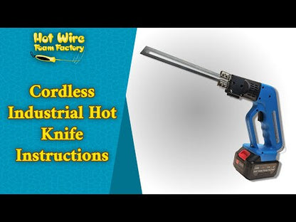 Cordless Industrial 6-Inch Hot Knife Kit #035I-B