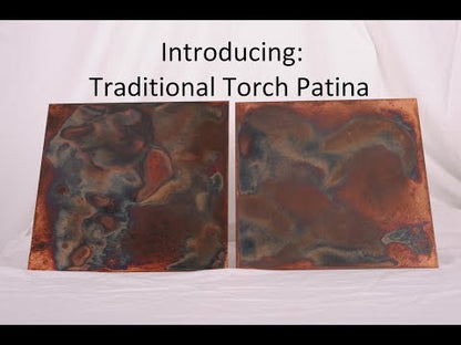 Traditional Torch Patina
