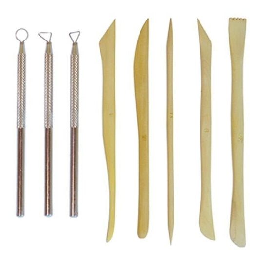 Set Alat Tanah Liat Mini 8pc