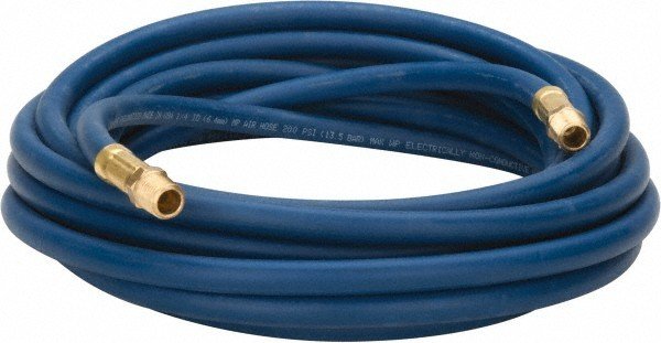 Multi-Purpose Pneumatic Hose, 1/4'' ID x 25', 1/4'' MPT R14025N