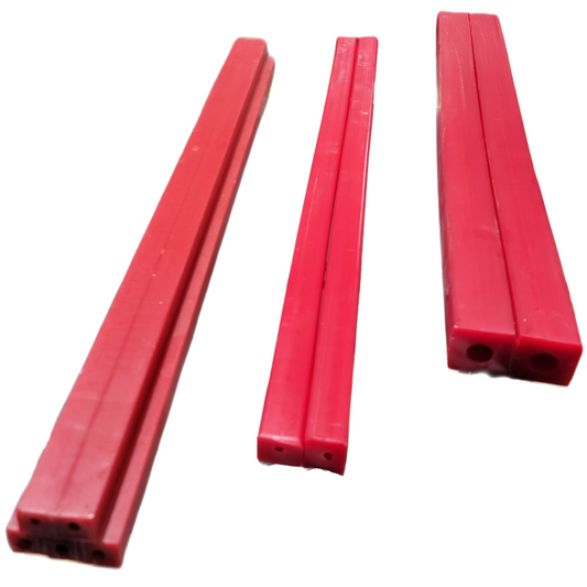 Wax Sprues Red Square Cored