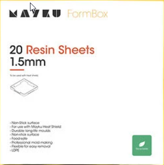 Lembaran Resin 20 pek Termoplastik