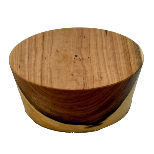 Black Cherry Tapered Wood Round Blank 6" X 2-1/2"