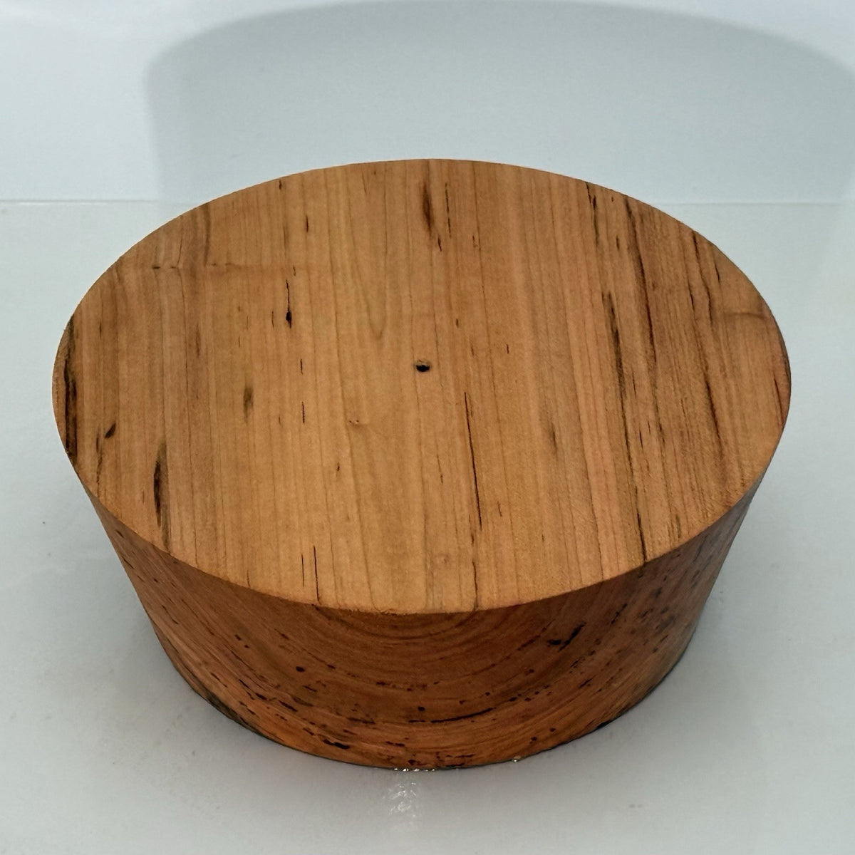 Black Cherry Tapered Wood Round Blank 8" X 3"