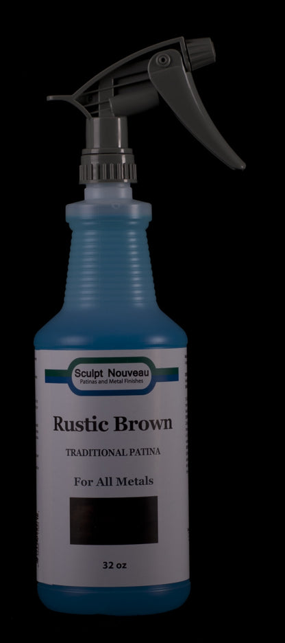 Patina Coklat Desa Tradisional 