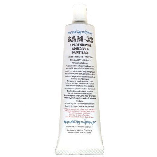 SAM 32 Seni Silikon Medium dan Tiub 3oz Pelekat