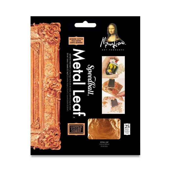 Mona Lisa Daun Logam Tulen