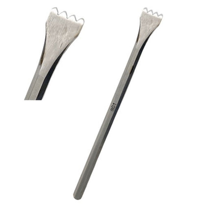 Cincel de mano de acero SH de 4 dientes SC1