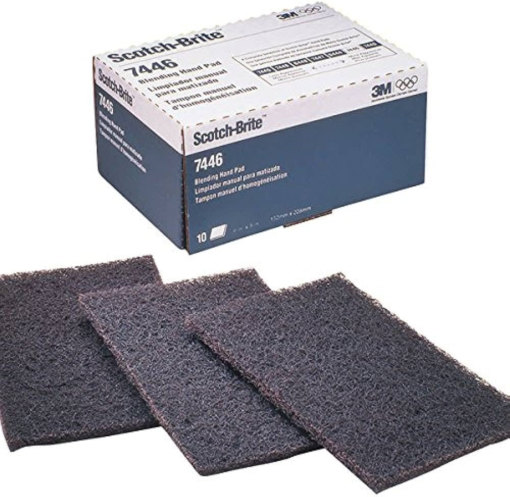 Pad Tangan Scotch Brite Sederhana Kelabu 7446