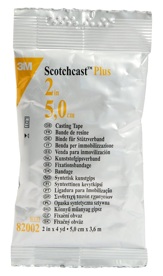 Scotchcast Plus White Cast Tape 2 Inch X 12 Foot
