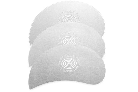 Mudtool Paisley Pengikis Tulang Rusuk Tahan Karat