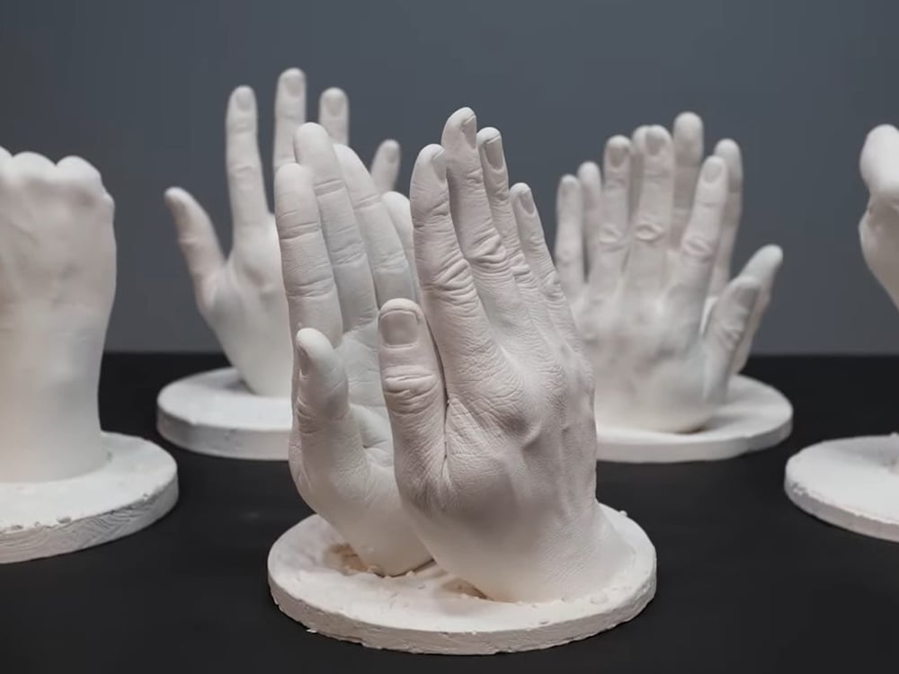 Adult Hand Casting Kit Alginate