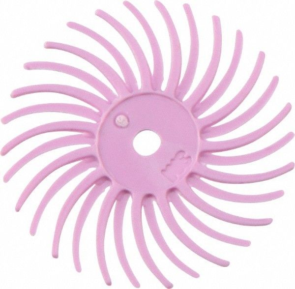 Scotch-Brite™ Radial Bristle Disc 3/4'' Pink Pumice (48 Pack)