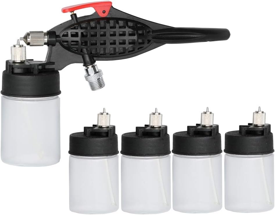 Airbrush Economy Kit 5 Quick Change Bottles