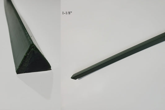 Wax Sprue Green Triangle Solid 1-1/8" Sarung 62lb
