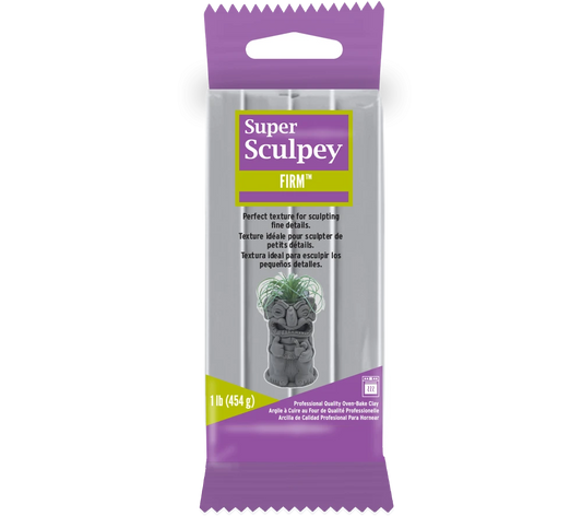 Super Sculpey® Gray Firm 1lb