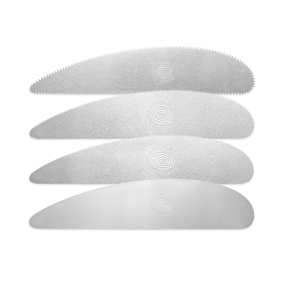 Mudtool Long Scraper Stainless Ribs