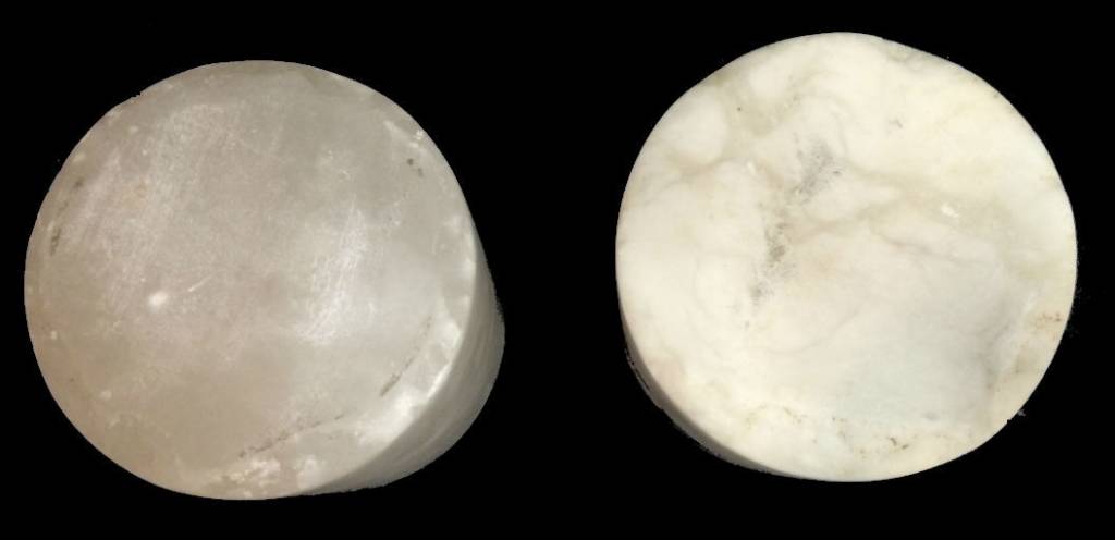 5-1/4"dx 4-1/2"j Silinder Alabaster Putih #221012