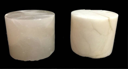 5-1/4"dx 4-1/2"j Silinder Alabaster Putih #221012