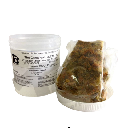 Sulfurated Potash (K2Sn) 1/2lb Liver of Sulphur