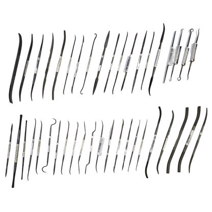 Swiss/English Steel Rifflers