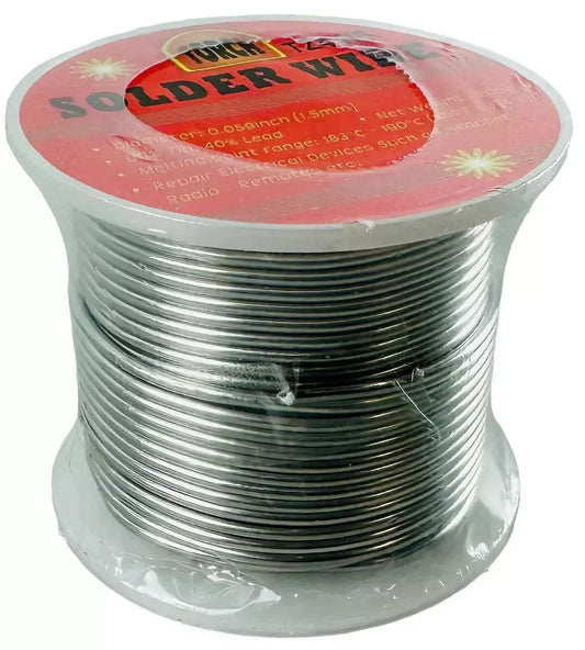 Tin/Lead 60/40 Wire Solder 1.5mm x 200 Gram