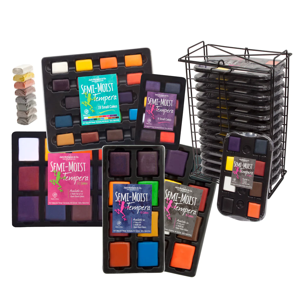 Set Tempera Separuh Lembap