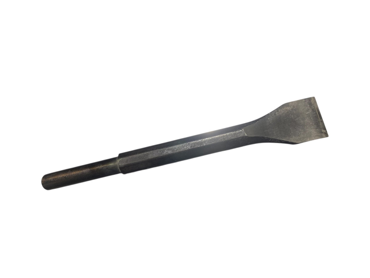 Steel Pneumatic 1-1/4" (30mm) Flat Chisel (1/2" Shank) 17PSC15