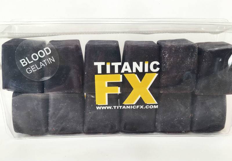 TITANIC FX PROSTHETIC GELATIN - Blood COLOUR (1KG)