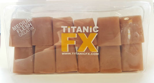 GELATIN PROSTETIK TITANIC FX - WARNA DAGING Sederhana (1KG)