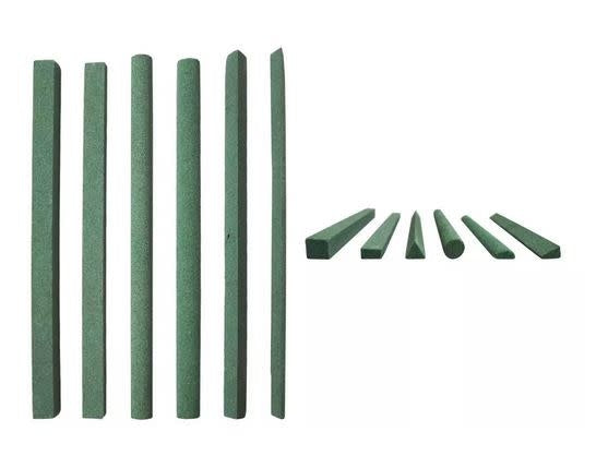 Batu Gosok Tangan Silikon Karbida 6pc