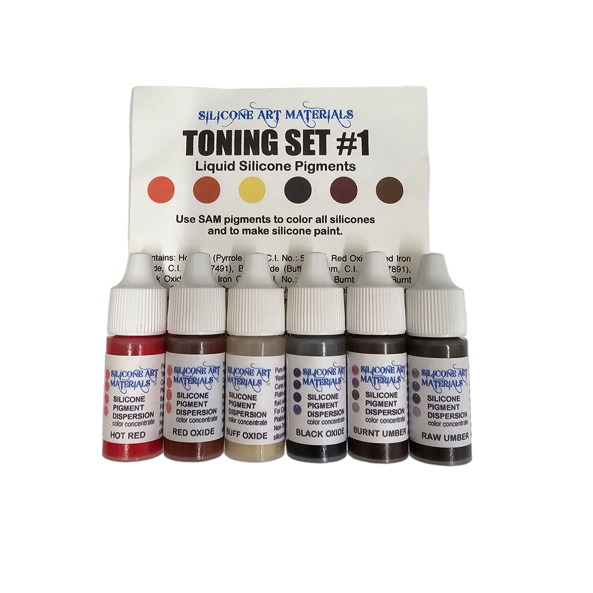 Set 7ml Penyerakan Silikon Toning