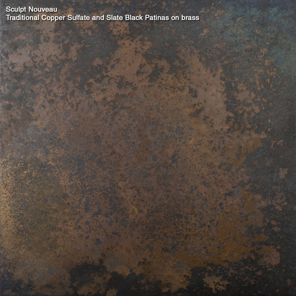 Traditional Copper Sulfate Patina