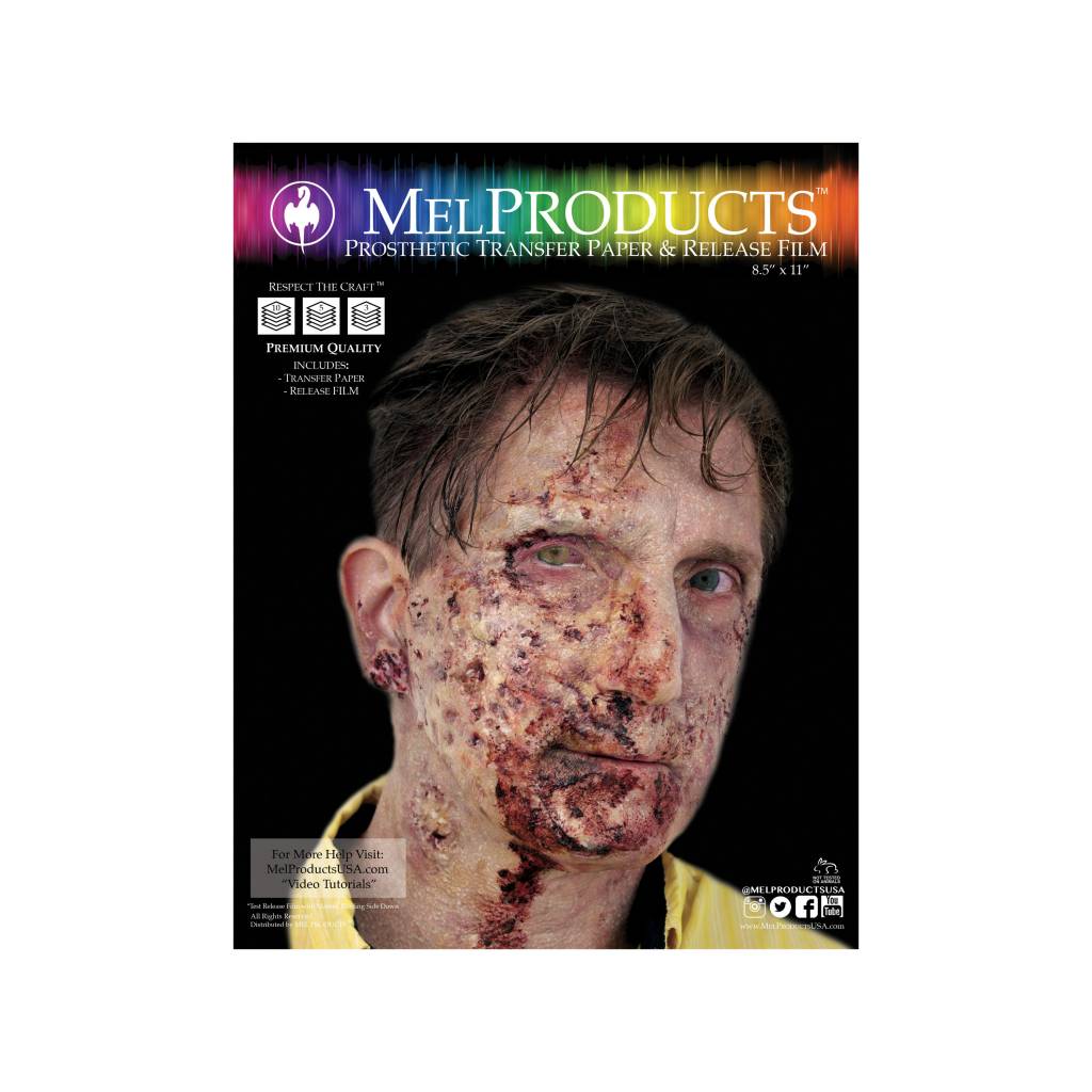 Prosthetic Transfer Paper & Release Film 5pc