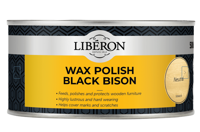 Liberon Wax Polish Black Bison Neutral (Clear)