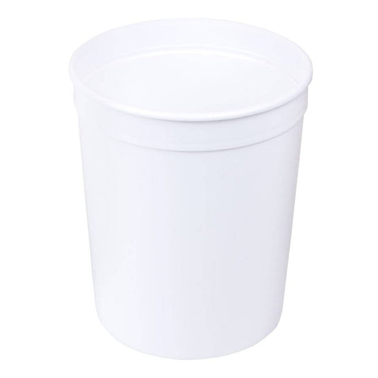 80 oz. Bekas Polietilena Putih