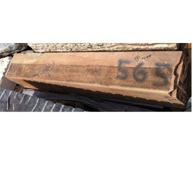 Batu Pasir Merah Jambu 62''x10''x10.5'' Batu 565lb